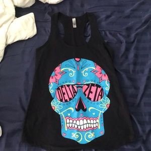 Delta zeta sugar skull tank